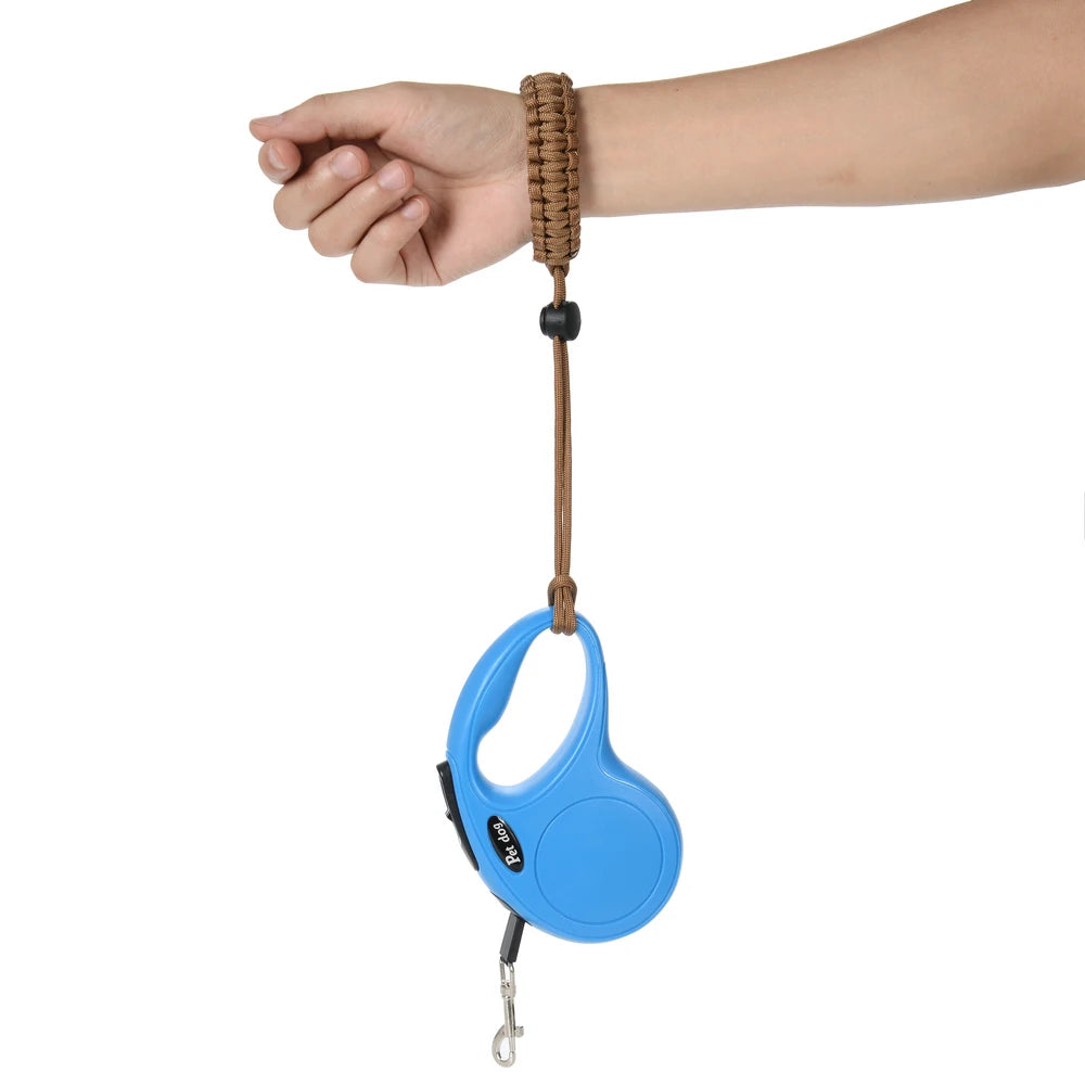 Hand Free Dog Leash Anti-Fall Wrist Strap Adjustable Wristband For Retractable Puppy Traction Rope Chihuahua Yorkie Accessories