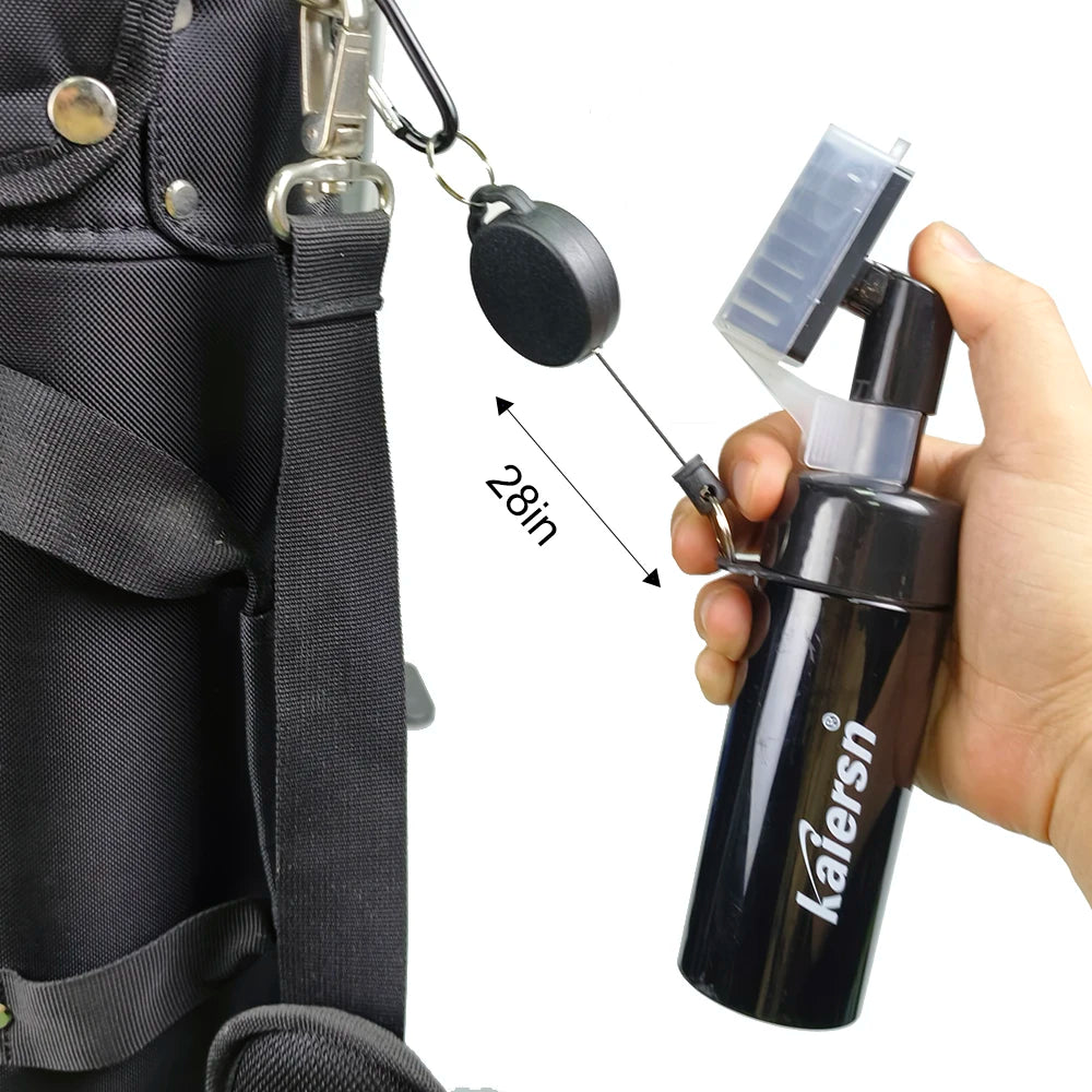 Kaiersn Golf Club Cleaner Groove Tube Golf Brush Golf Club Brush With Leakproof Reservoir Tube Squeeze Bottle for Easy Cleaning