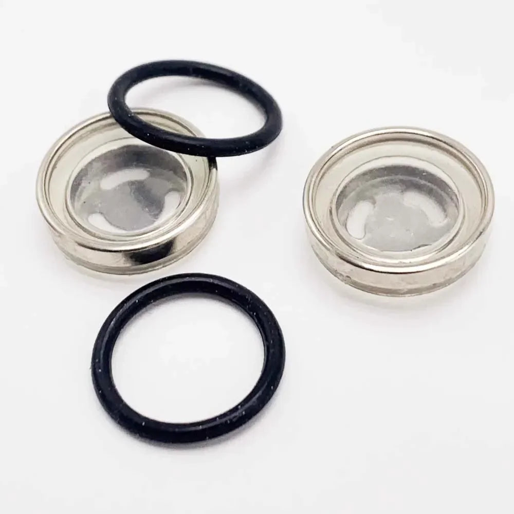 Motorcycle Upper Pump Master Cylinder Brake Pump Oil Window Mirror Sight Glass Rubber Gasket 18mm 14mm 12mm
