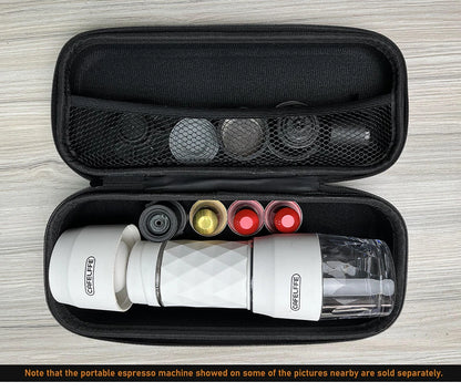 Cafelffe Portable Travel Bag Portable Coffee Machine Outdoor Combination Gift Giving Camping hiking EVA case with MK501 MK502