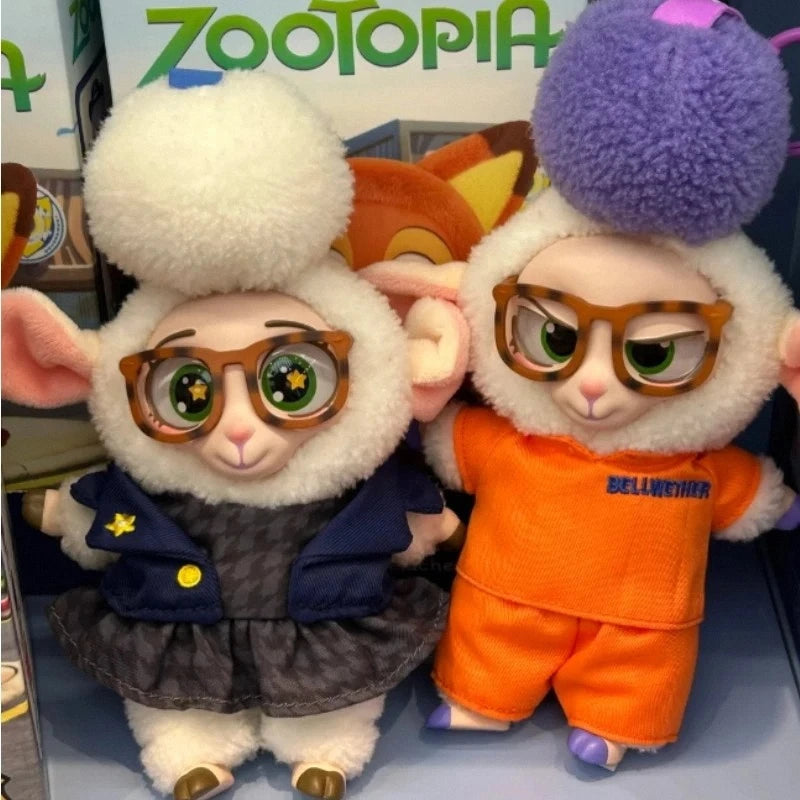 2025 new Disney Zootopia 2 Plush Vinyl Keychain Blind Box Collectible Toy Gift for Girls Animal Mystery Trending Child Toys