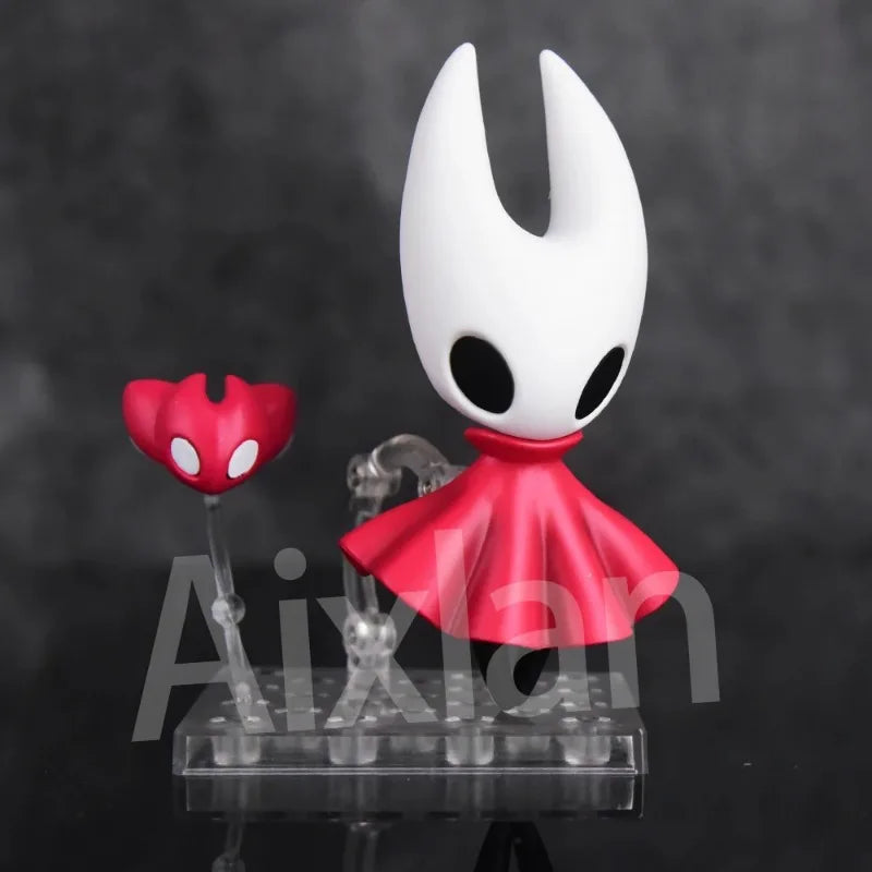 Aixlan 2PCS SET Hollow Knight Figure Cute Edition 10CM Hornet Hollow Knight PVC Action Figure AmineToy Gift Collectible Figurine