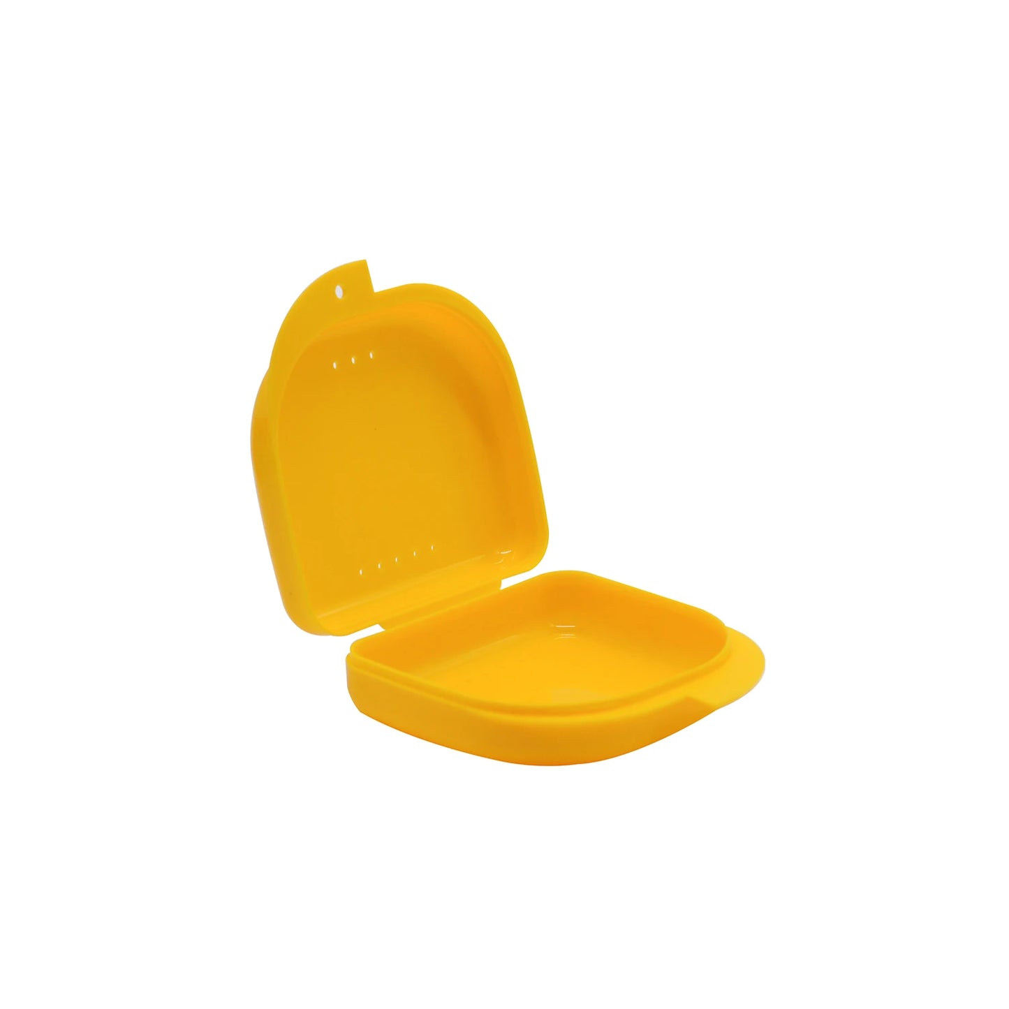 1x Denture Tray Box Dental Orthodontic Retainer Case Plastic Teeth Container False Teeth Protective Case For Storage Cleaning