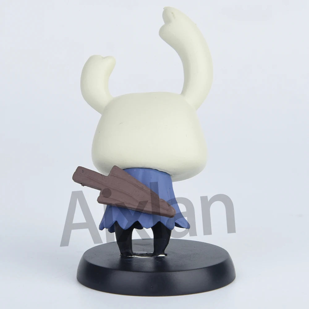 Aixlan 4PCS Set Hollow Knight Figure Hornet 6-9cm Cute Edition Hollow Knight PVC Action Figure Amine Collectible Figurine