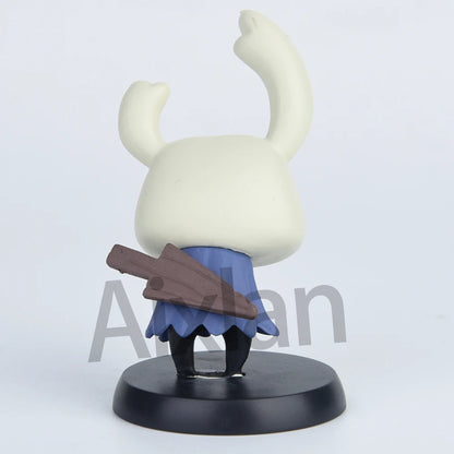 Aixlan 4PCS Set Hollow Knight Figure Hornet 6-9cm Cute Edition Hollow Knight PVC Action Figure Amine Collectible Figurine