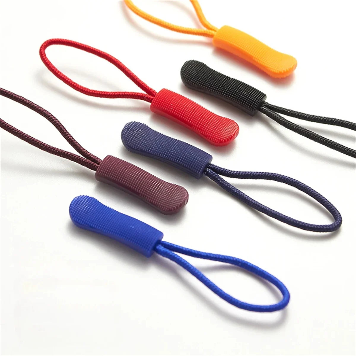 20 pcs zipper tail rope Clothing plastic zipper head zipper rope bag PVC tail strip