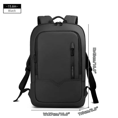 Heroic Knight Men's Daily Laptop Backpack Lightweight Minimalist Commute Office Daypack Women Waterproof Business Trip Schoolbag