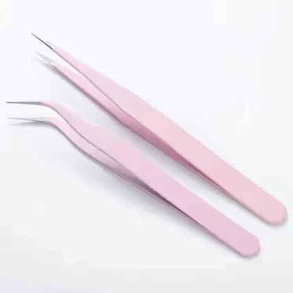 2pcs Tweezers Creative Macaroon Color Clip for DIY Decroative Journal Diary Scrapbook Sticker Tool Back To School Student Supply