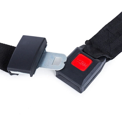 Car Auto Bus Seat Safety Belt Lap 2 Point Adjustable Retractable Universal Seatbelt
