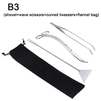 3 pcs set black bag