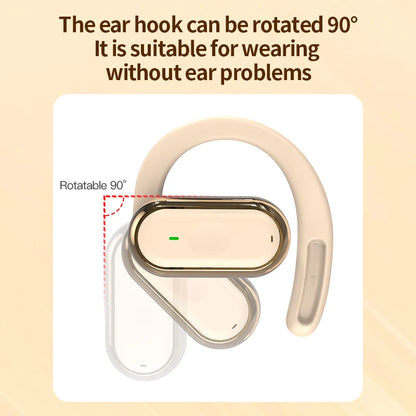 Wireless Headphone Bluetooth Headset Smart Adjustable Touch Sports Waterproof Earbuds Stereo Music Earphone For All Smartphone
