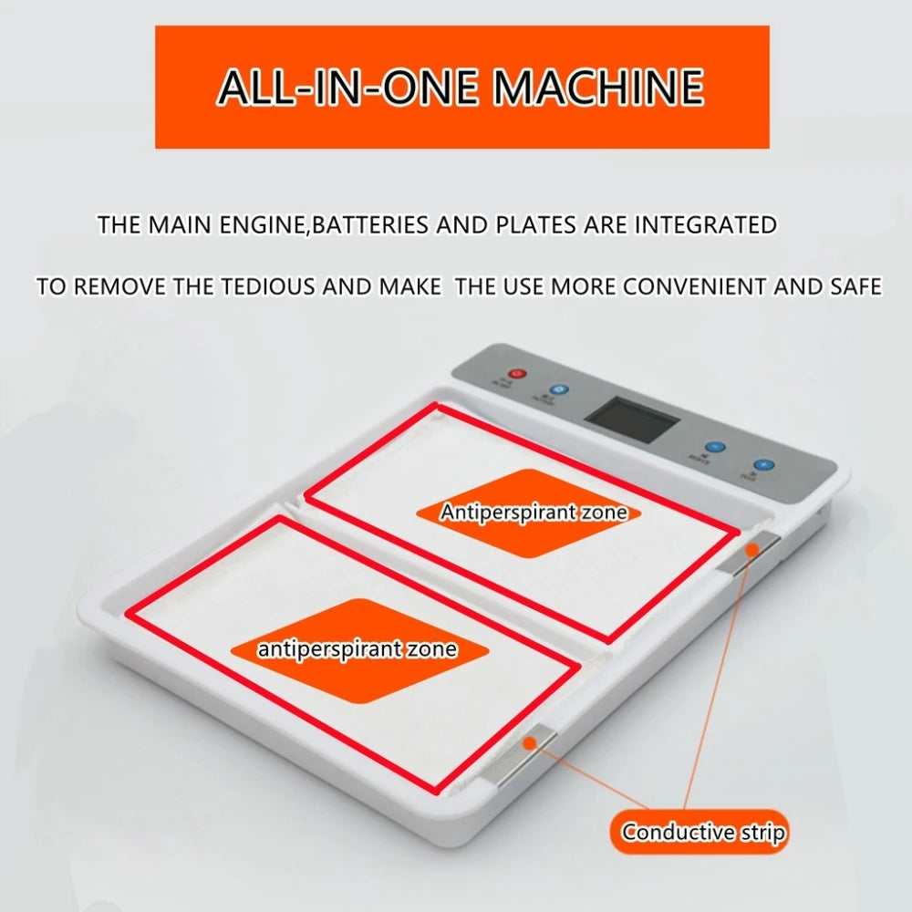 Hankoclear® Hands And Feet Sweating ,Iontophoresis Antiperspirant Machine for Hyperhidrosis New Anti-Sweat Hand Foot