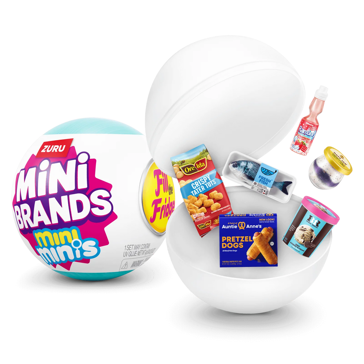 Zuru Surprise Toy My Mini Brands Kawaii Baby Food Figure Miniature Toys Mystery Blind Box Original Collectible Kids Gift Toys