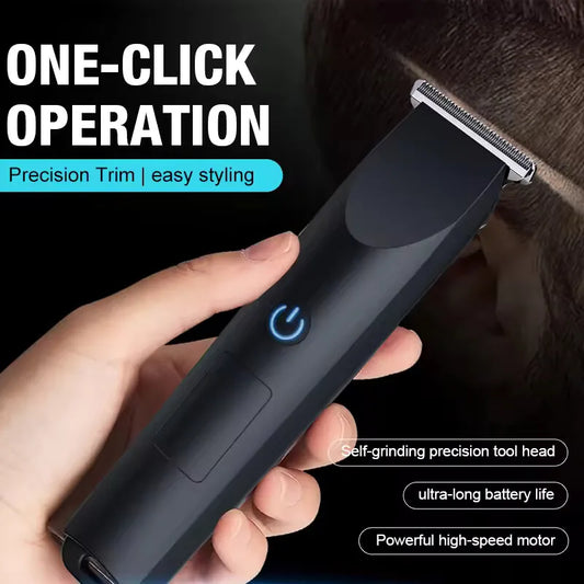 New Electric Hair Clipper Hair Trimmer for Men Body Groomer & Pubic Waterproof Hair Trimmer Replaceable Ceramic Blade 2026