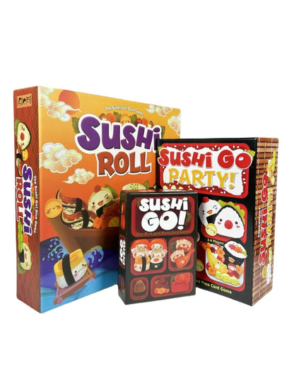 1 Box Sushi Go Family Gathering Board Game Card,Fun Card Game Sushi Go Party Card Games Deck Roll Creative Holiday Gift
