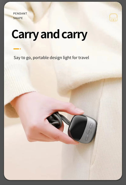 NEW Mini Smart Hanging Neck Shoulder Cervical Spine Massager Mini Portable Hot Compress Neck Artifact Dredging Neck Protector
