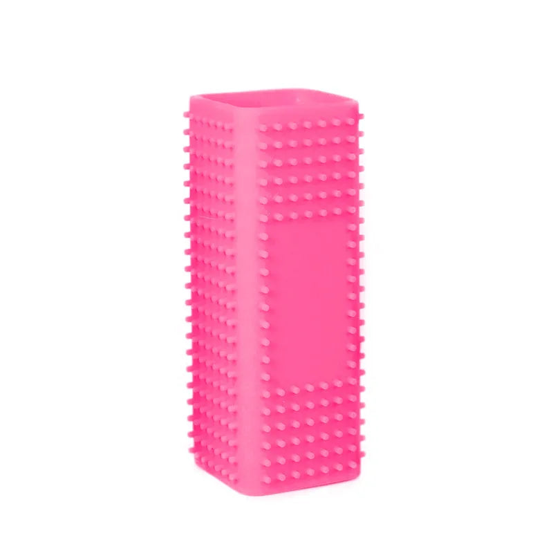 Pet Hair Removal Brush Car Animal Brush Dog Cat Hair Removal Effective Pet Hair Silicone Hollow Rubber Cleaning Brush GSZ01
