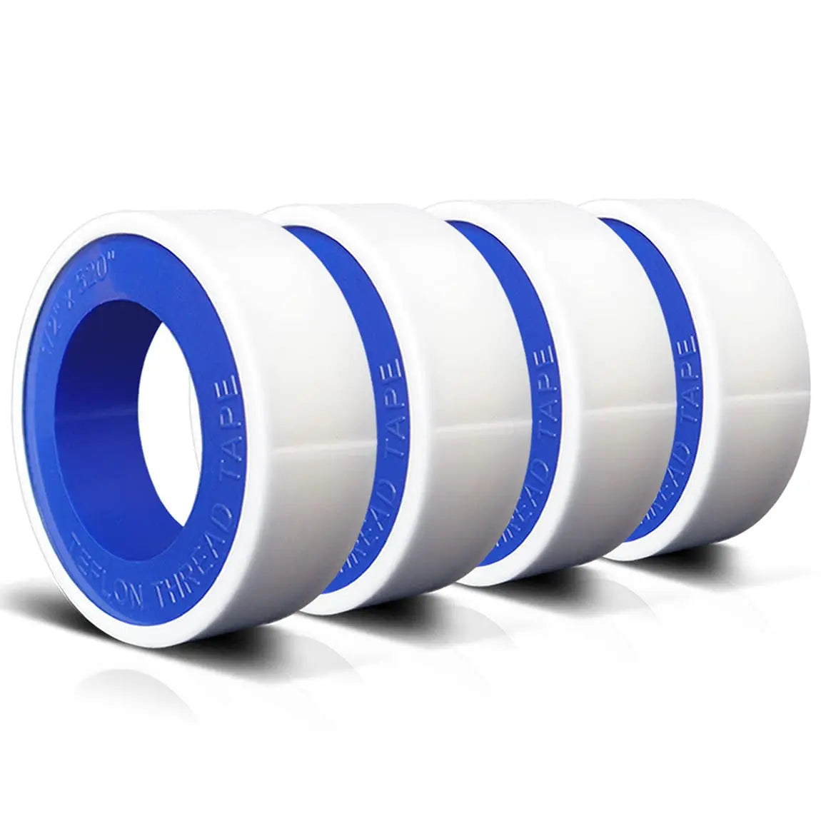 YITAPE 3/6 Rolls PTFE Thread Seal Tape White 1cm*13M Waterproof Plumbers Tape for Shower Head Pipe Sealing Leak-Proof Sealant