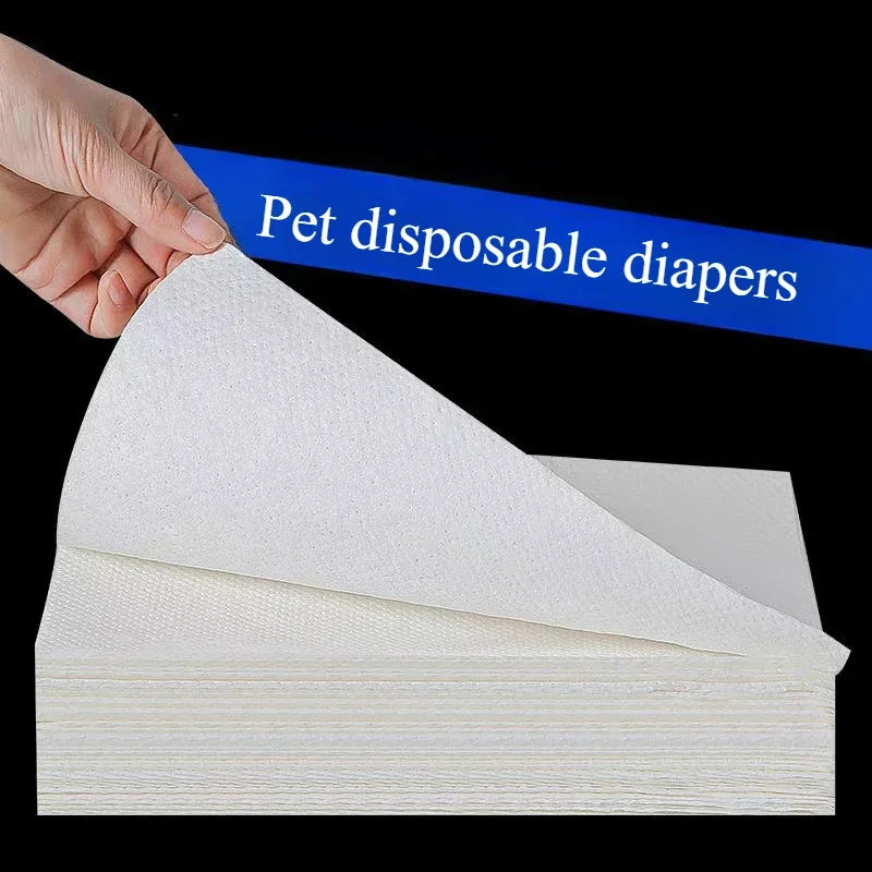 Pet Urine Absorbent Paper Strong Suction Urine Pad Disposable Cat and Dog Specific Convenient Pet Urine Absorbent Wiping Paper