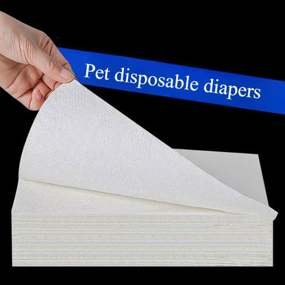 Pet Urine Absorbent Paper Strong Suction Urine Pad Disposable Cat and Dog Specific Convenient Pet Urine Absorbent Wiping Paper