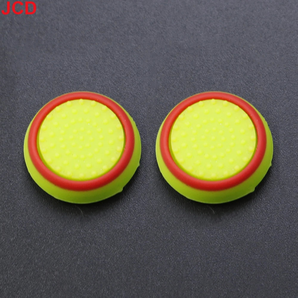 JCD 2pcs For PS3 PS4 PS5 Xbox one/360/Series S X Switch Pro Game Controllers Thumb Silicone Stick Grip Cap Cover Accessory