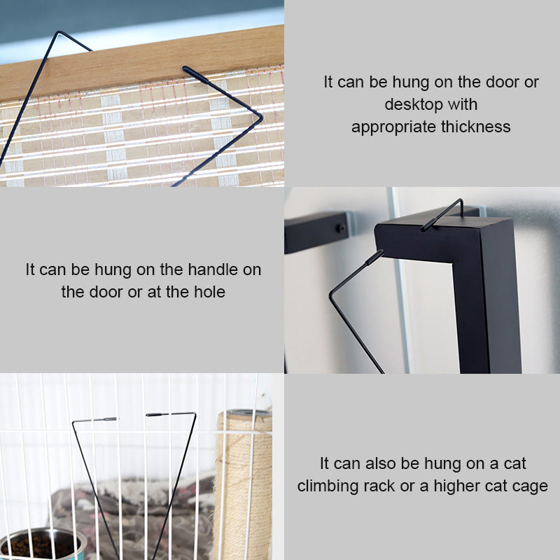 Interactive Cat Toy Cats Mouse Toys Hanging Door Retractable plaything Funny Self-hey kitten Scratch Rope Mouse Toy Pet Products