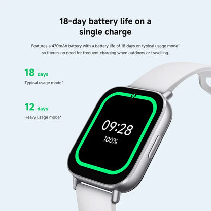 【Brand+】Global Version Xiaomi Redmi Watch 5 Active 2'' Display Up to 18 days of battery life 140+ Workout Modes Bluetooth