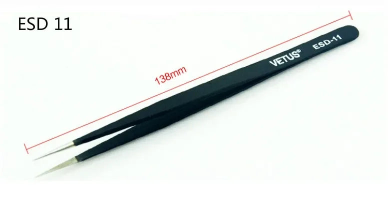 Makeup Professional Eyelash Tweezers 3D Volume Eyelash Extension Tweezer Fan Lash Eyebrow Tweezers VETUS Excellent Closure
