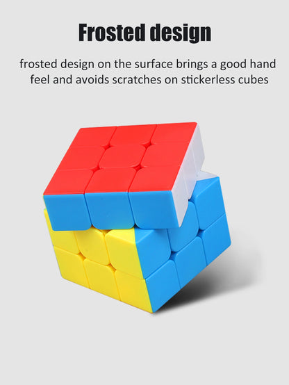 SENGSO Speed Cube 2X2 3x3 4X4 5X5 Cube Pyramid Problem-Solving Brain Teaser, Color-Matching Puzzle Educational Toy