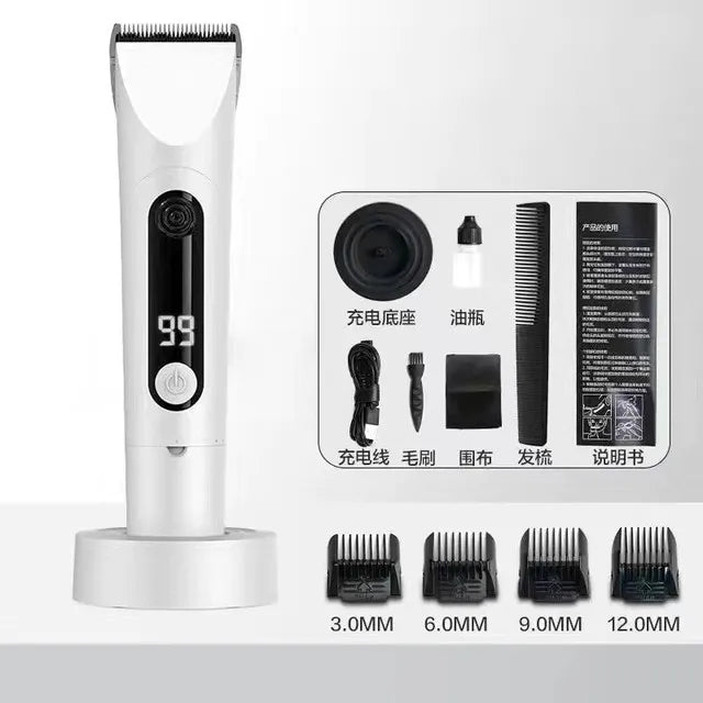 New Mijia Professional Clipper Hair Clipper 3 -Gear Adjustment  IPX7 Waterproof Hair Trimmer Machine With Charging Base