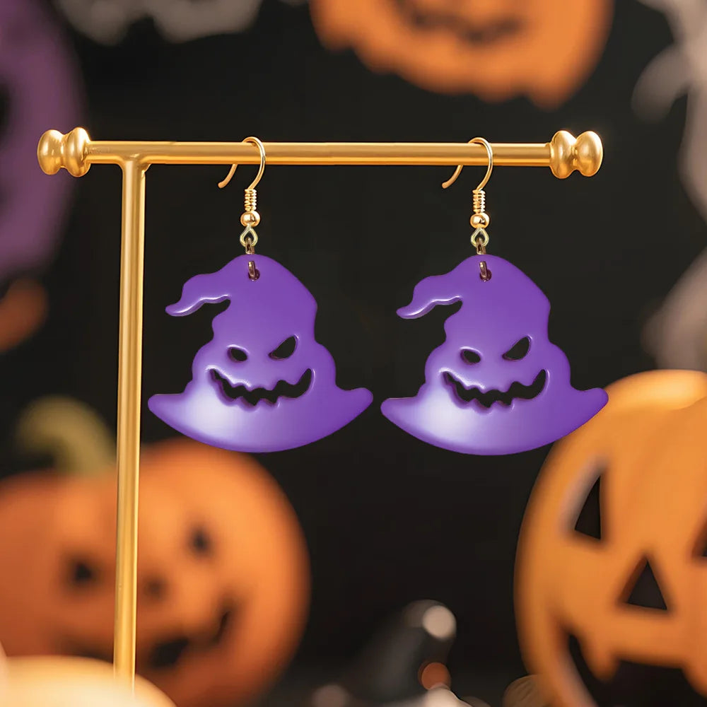 Christmas Silicone Resin Earring Molds with Holes Jewelry Pendant Mold Halloween DIY Ornaments Bracelet Gifts Macking Mould Kit