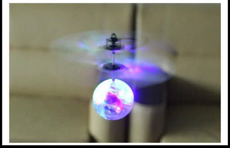 Led Light Luminous Flying Ball Toys Electric Float Flight Balls Electronic Infrared Induction Aircraft Helicopter for Kids Gift