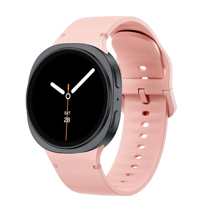 1:1 Sport Band for Samsung Galaxy watch 9 8 44mm 40mm 8 classic 46mm Wrist Replacement Belt Bracelet Correa Galaxy watch8 Straps