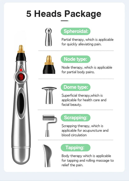 Electronic Acupuncture Pen Acupuncture Point Pen Acupuncture Point Pen Meridian Energy Meridian Pen Massage Pen Acupuncture Acup