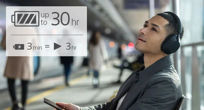 Sony WH-1000XM5 Wireless Noise Canceling Headphones Integrated Processor V1 Soft Fit Leather 30 Hour Battery Life 4 Microphones