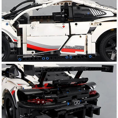 Supercar Building Blocks Technical Race Car Collectible Sets Sport Car Detailed Display Model Gift For Boyfriend Racing bricks