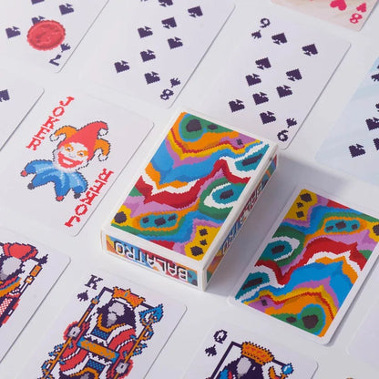 Classic Poker Card Set - Essential Party Game for Gatherings, Tabletop Games & Festive Fun, Durable & Portable Playing Cards