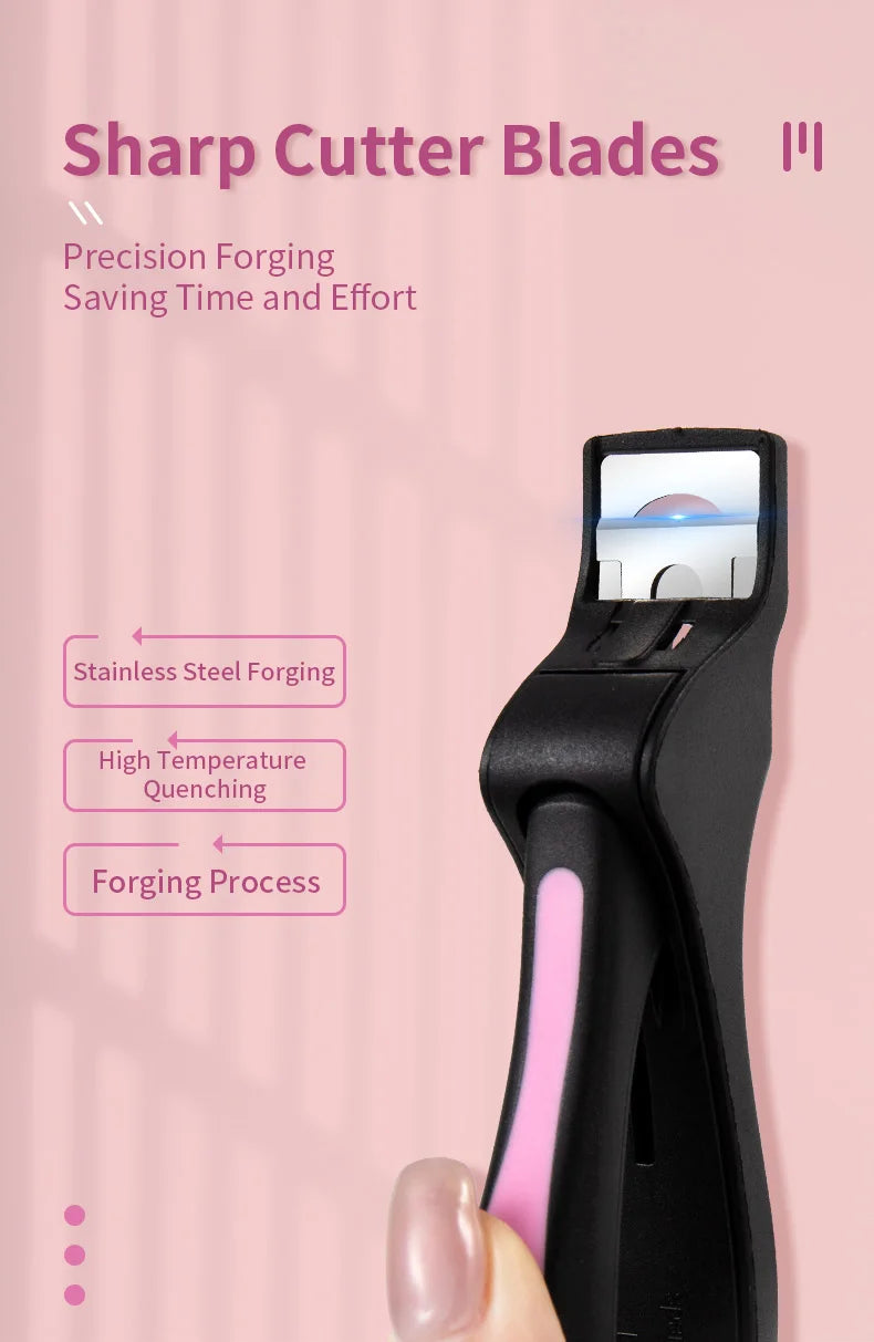 U-shaped French False Nail Scissors Acrylic Nail Clipper Adjustable Nail Tip Cutter Trimmer Manicure with Sizer Precise Cutting