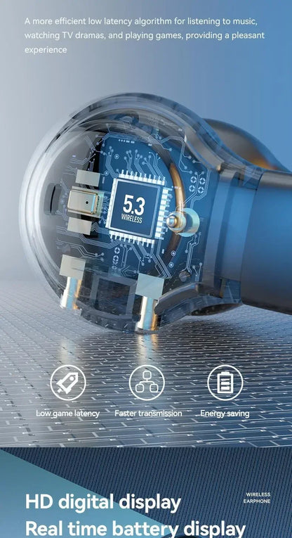 New Model 2026 X51 Wireless Earbuds Bluetooth Headset Charging Earphones Bone Conduction Headphones Sport With Mic free