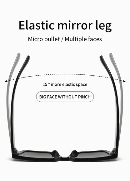 1 pair of square small frame printed fashion women's sunglasses sunglasses outdoor model posing glasses