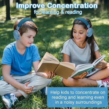 YHKEMA Kids Ear Protection Noise Cancelling Earmuff, SNR 27dB Hearing Protection with Portable Case for Autism,Children,Toddler