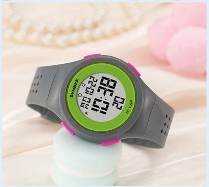 Outdoor Sport Watch Men Alarm Chrono Clock 5Bar Waterproof Military Watches LED Display Shock Digital Watch Thin Design