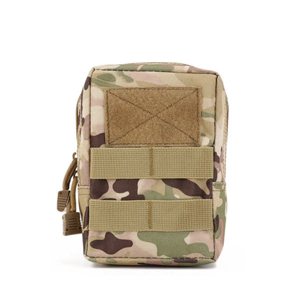 Molle Utility EDC Waist Bag Tactical Pouch Medical First Aid Bag Outdoor Sports Camping Hunting Waist Belt Pocket Sundry Bag