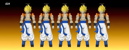 In Stock New Tonsenarttoys Kamione 02A 02B Dragon Ball Z Gojita SHF Super Saiyan SSJ Gogeta Dragon Anime Action Figures Toys