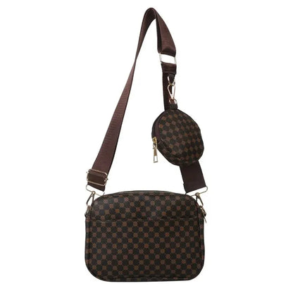 Vintage Fashion Handle Handbag Women Solid Soft PU Leather Women Shoulder Bag New Casual Designer Women Crossbody Tote Bag