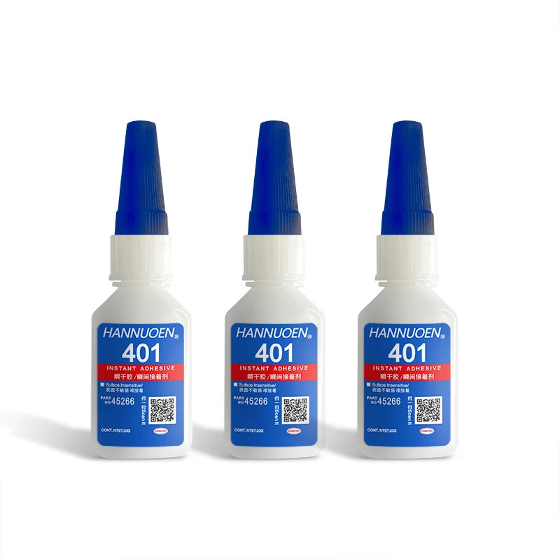 Brand-new Upgraded 401 Super Cyanoacrylate Glue Instant Drying In 5 Seconds Waterproof Stable and Versatile Bonding Tool