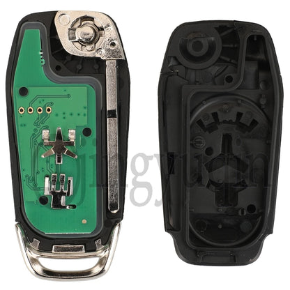 jingyuqin N5F-A08TAA Flip Remote Car Key 315MHz ID49-7945P Chip For Ford Fusion 2013-2016 Fob 2/3/4 Butttons Keyless Entry HU101