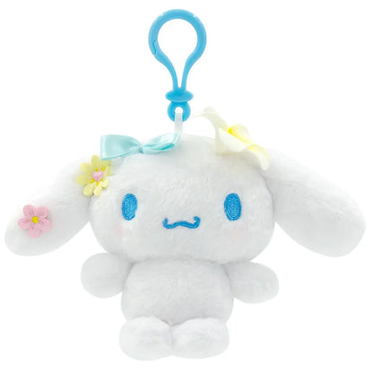 Genuine Sanrio Piano Plush Toy Hello Kitty My Melody Kuromi Cinnamoroll Cartoon Student Backpack Pendant Decoration Girl Gift