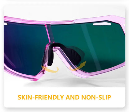 SCVCN Children Cycling Glasses Kids Outdoor Sports Sunglasses UV400 MTB Bike Eyewear Girls Boys Camping Fishing Golf Accessories