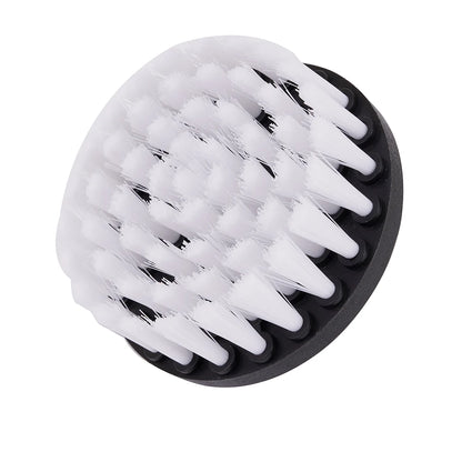 1Pcs 4in Soft Drill Brush Car Soft Brush Drill Kit Attachment For Cleaning Carpet & Leather And Upholstery Car Soft Brush Kits